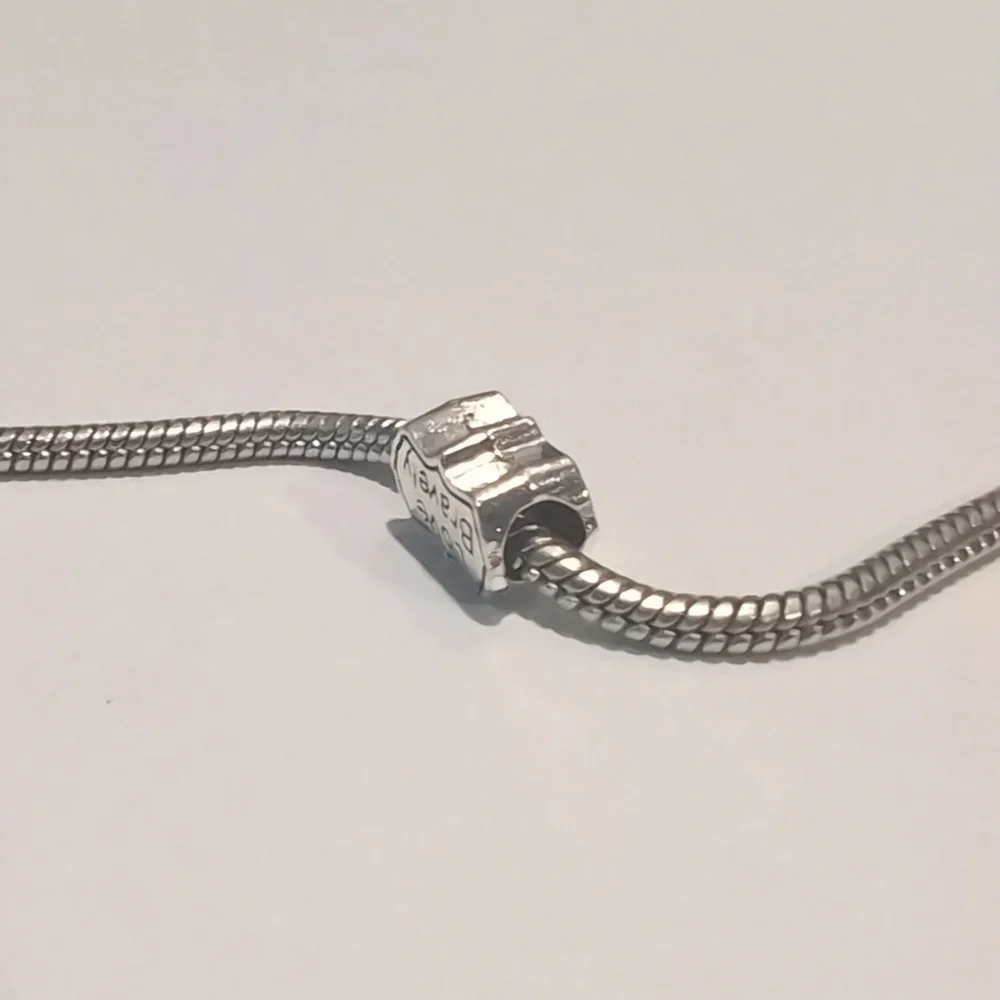 Silver Love Bravely Charm for‎ Pandora Style Bracelet